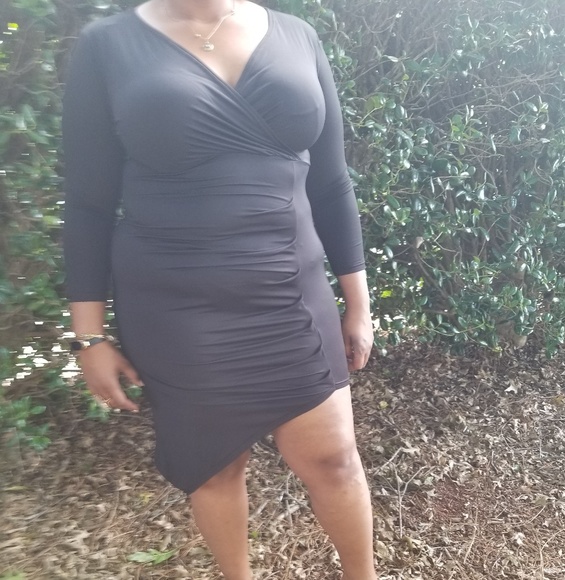 Annette Lea Dresses & Skirts - Asymmetric Black Dress